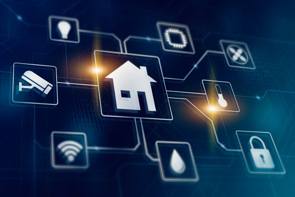 smart home technology icons